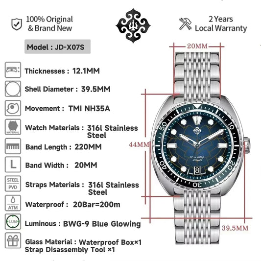 IXDAO JD-X07S D200 SS
