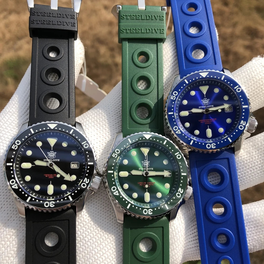 SteelDive SD1996 D200 GreenMarine