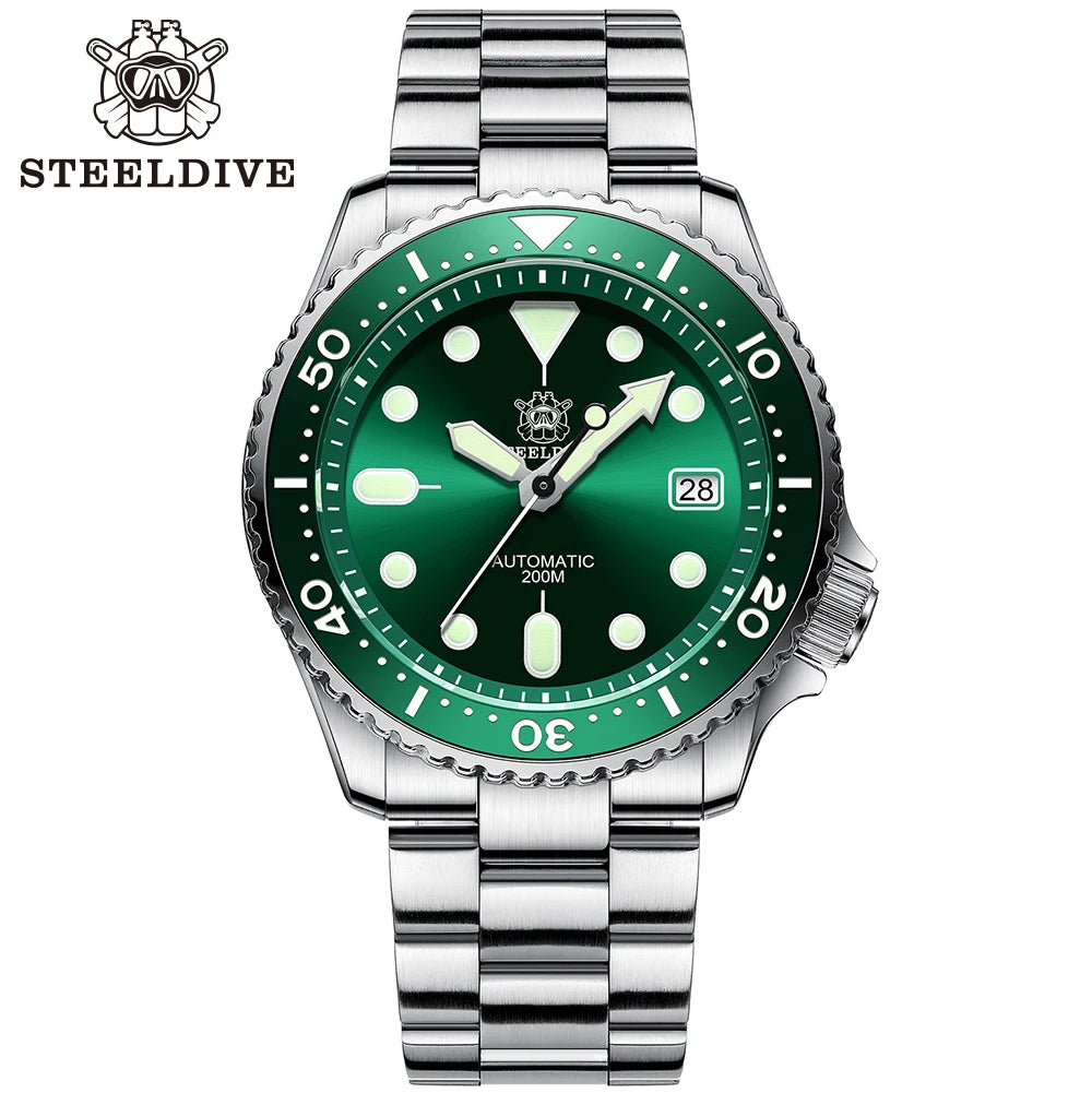 SteelDive SD1996 D200 GreenMarine
