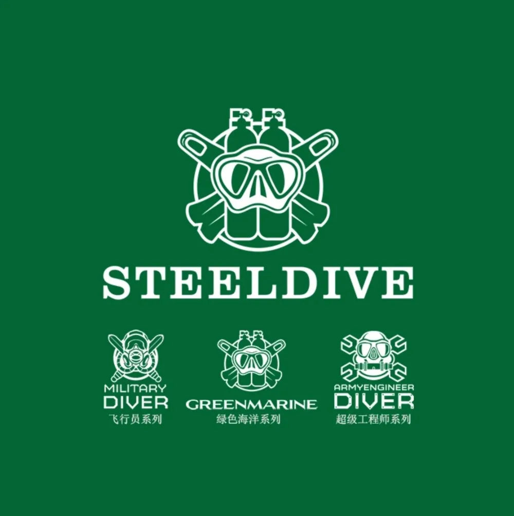 SteelDive SD1972 D200 (Day&Date Watch)