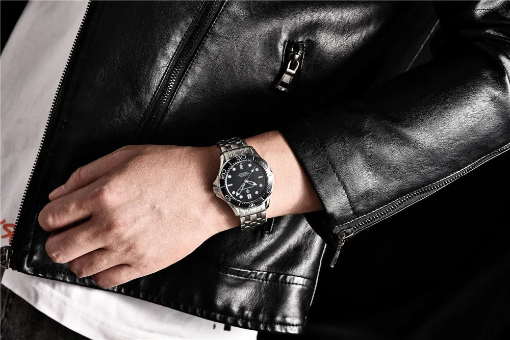 PAGANI DESIGN PD1685 D200 Rose Gold Green