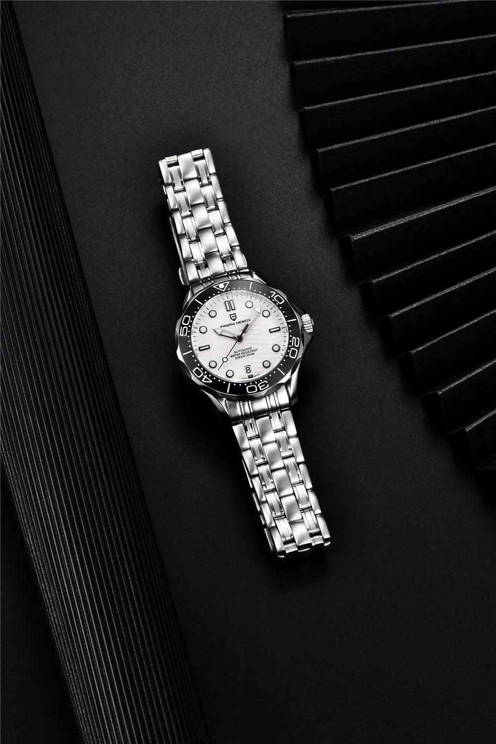 PAGANI DESIGN PD1685 D200 Rose Gold Green