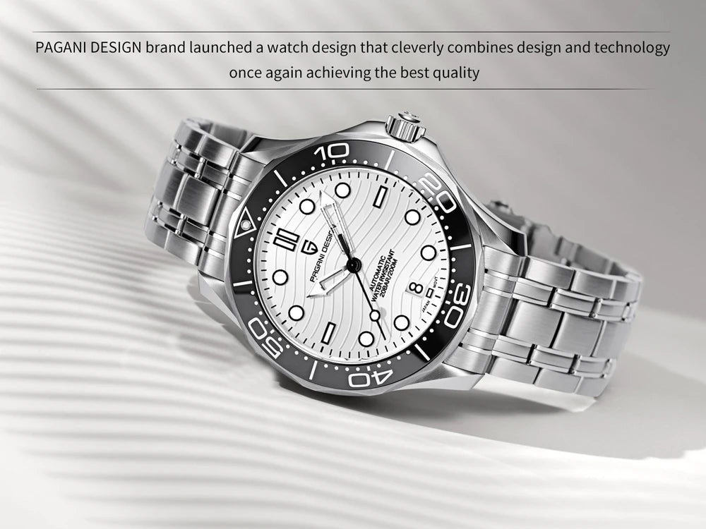 PAGANI DESIGN PD1685 D200 Rose Gold Green