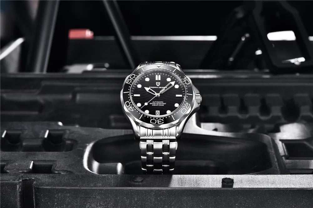 PAGANI DESIGN PD1685 D200 Rose Gold Green