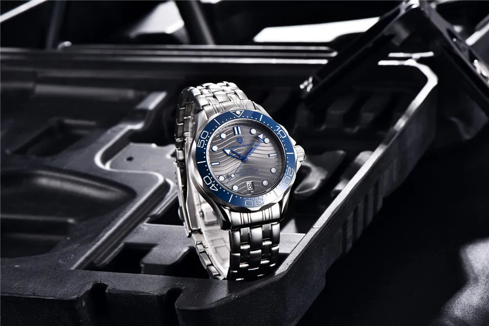 PAGANI DESIGN PD1685 D200 Rose Gold Green