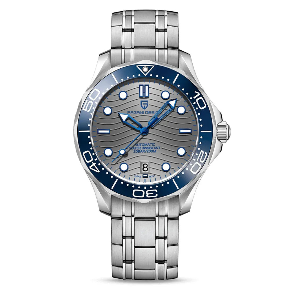 PAGANI DESIGN PD1685 D200 Rose Gold Green