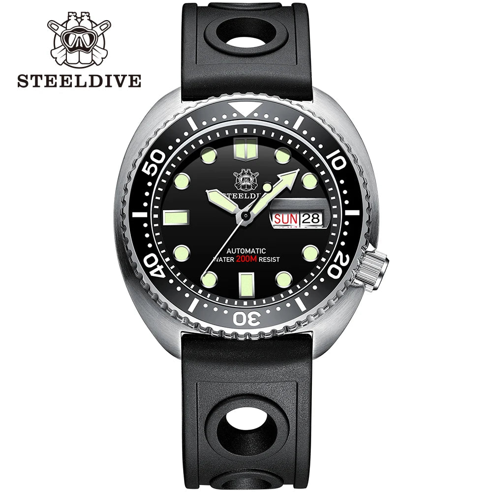 SteelDive SD1972 D200 (Day&Date Watch)