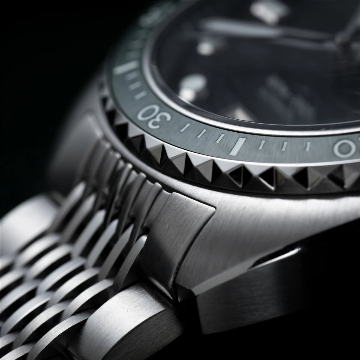 IXDAO JD-X07S Automatic Mechanical Men's Watch Diving 20Bar (Stainless Steel)