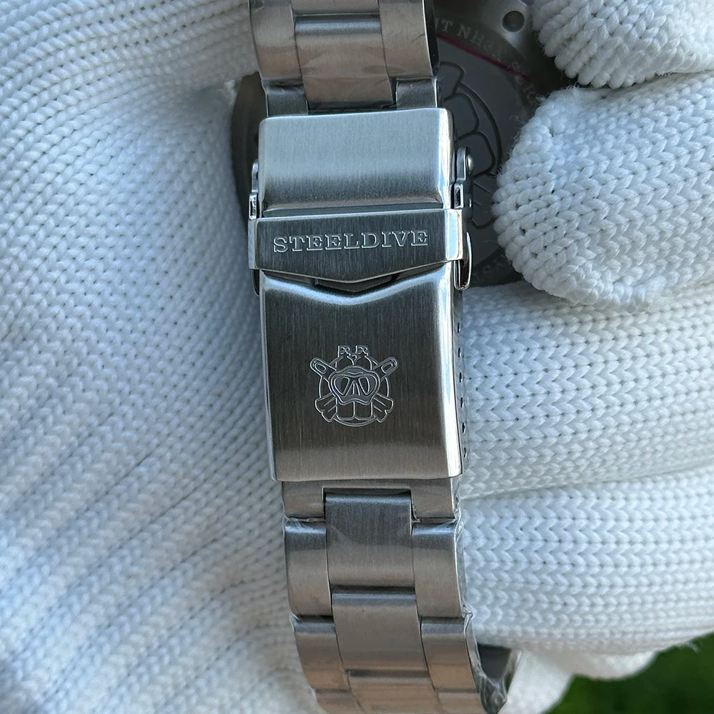 SteelDive SD1964GMT D1000 (4Hands) Diver's Watch