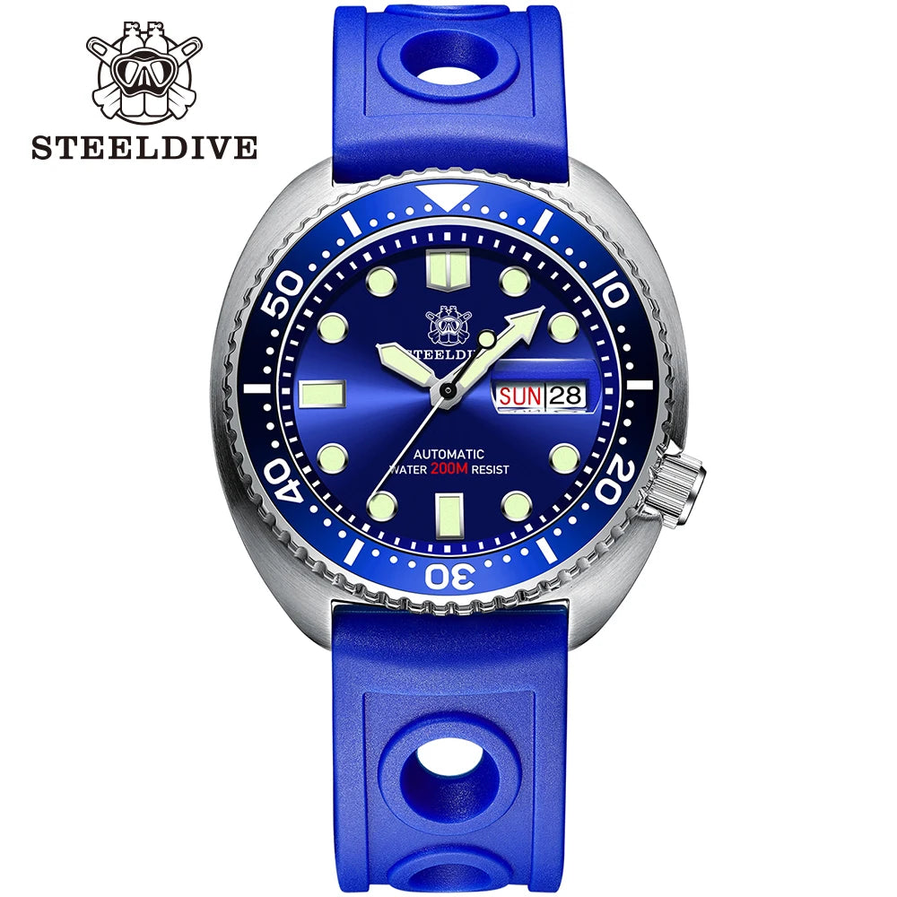 SteelDive SD1972 D200 (Day&Date Watch)