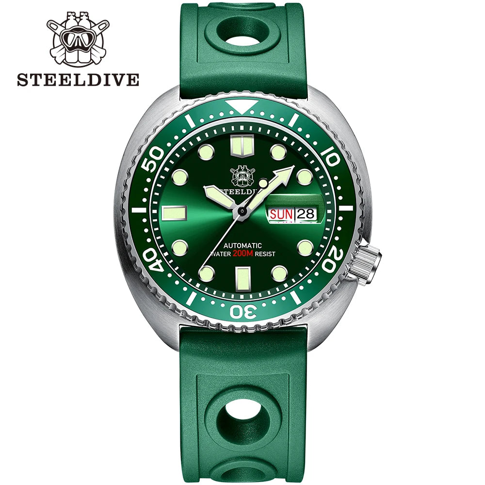 SteelDive SD1972 D200 (Day&Date Watch)