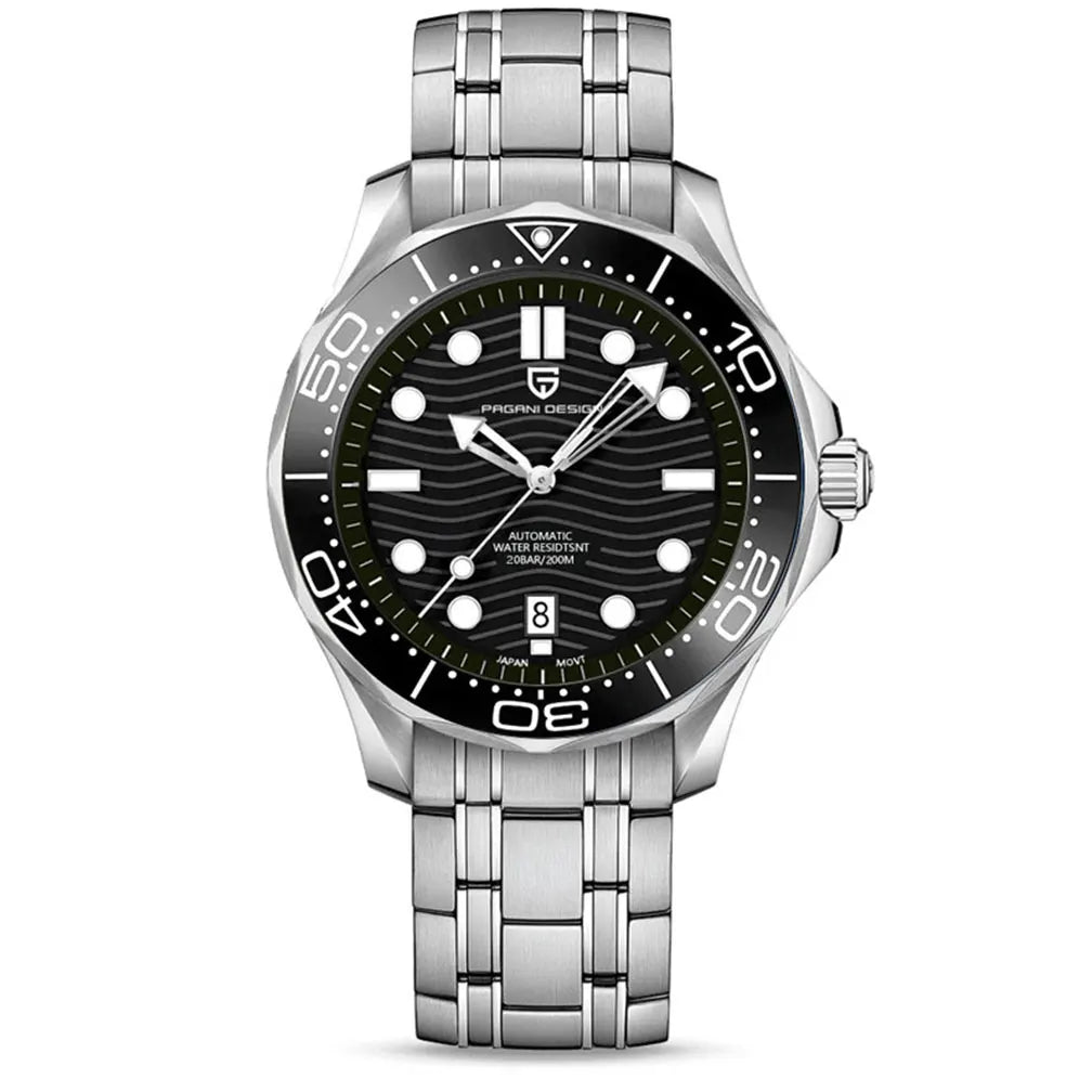 PAGANI DESIGN PD1685 D200 Rose Gold Green