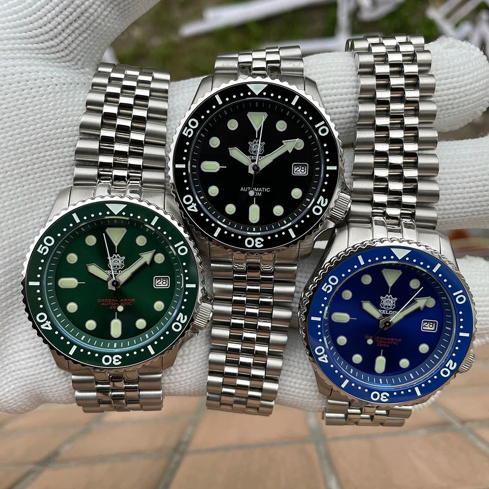 SteelDive SD1996 D200 GreenMarine