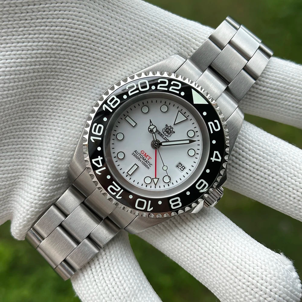 SteelDive SD1964GMT D1000 (4Hands) Diver's Watch