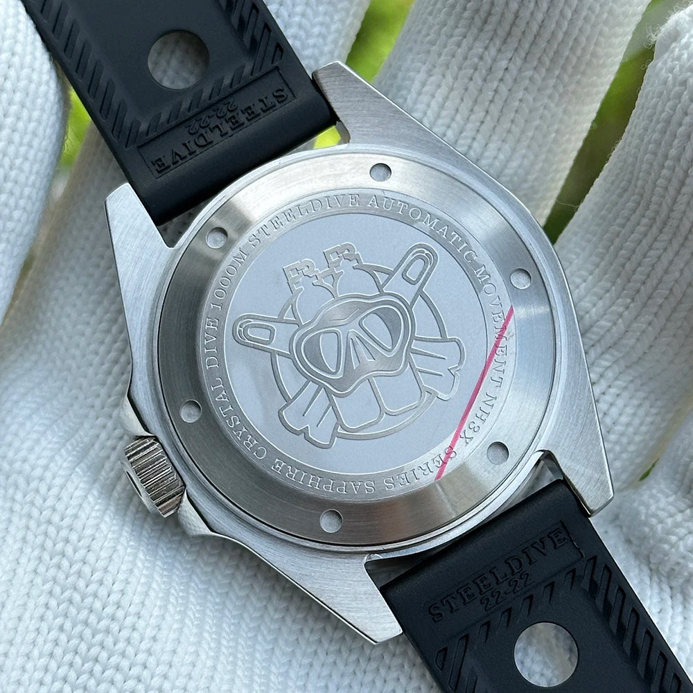 SteelDive SD1964GMT D1000 (4Hands) Diver's Watch