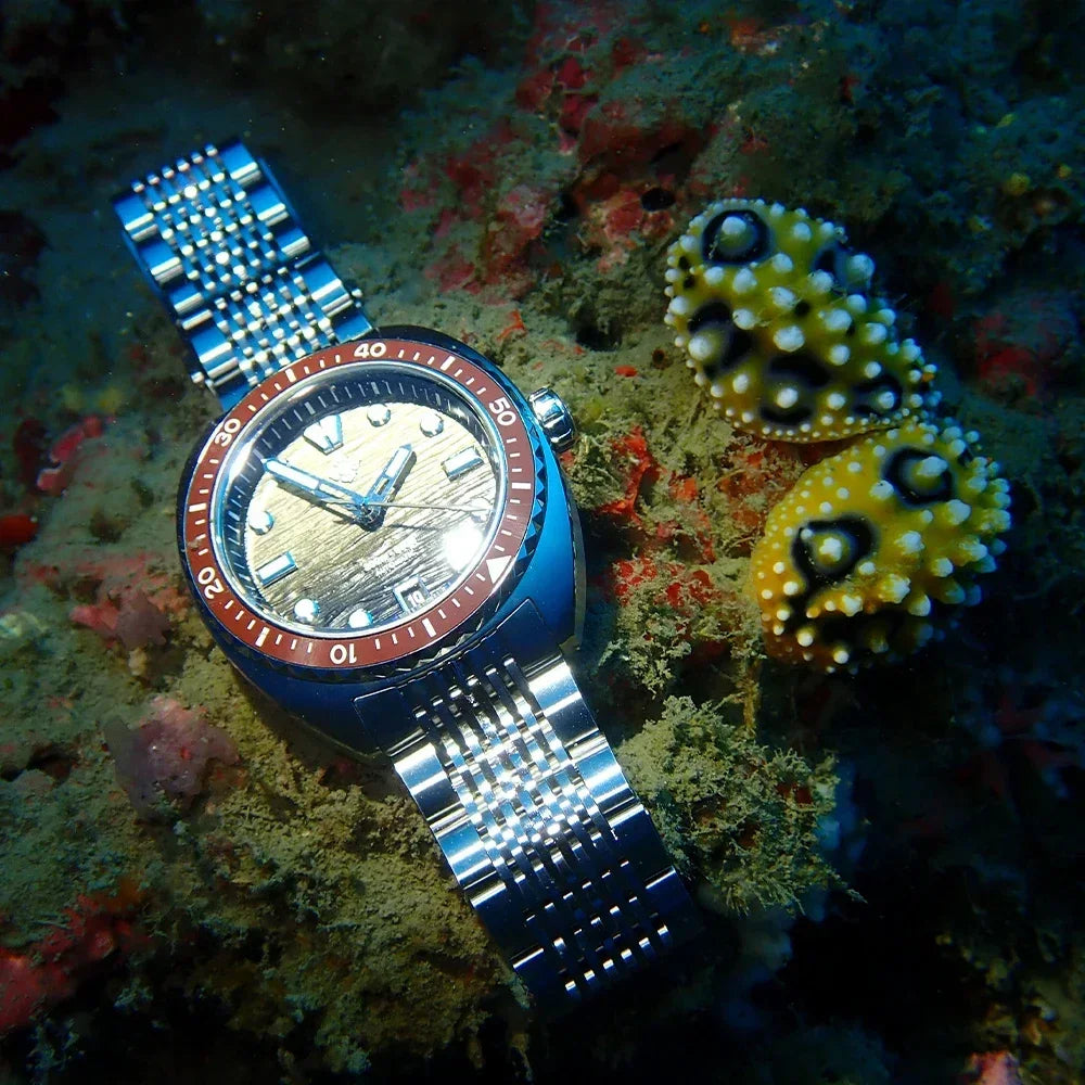 IXDAO JD-X07S Automatic Mechanical Men's Watch Diving 20Bar (Stainless Steel)