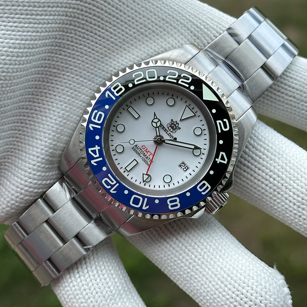 SteelDive SD1964GMT D1000 (4Hands) Diver's Watch
