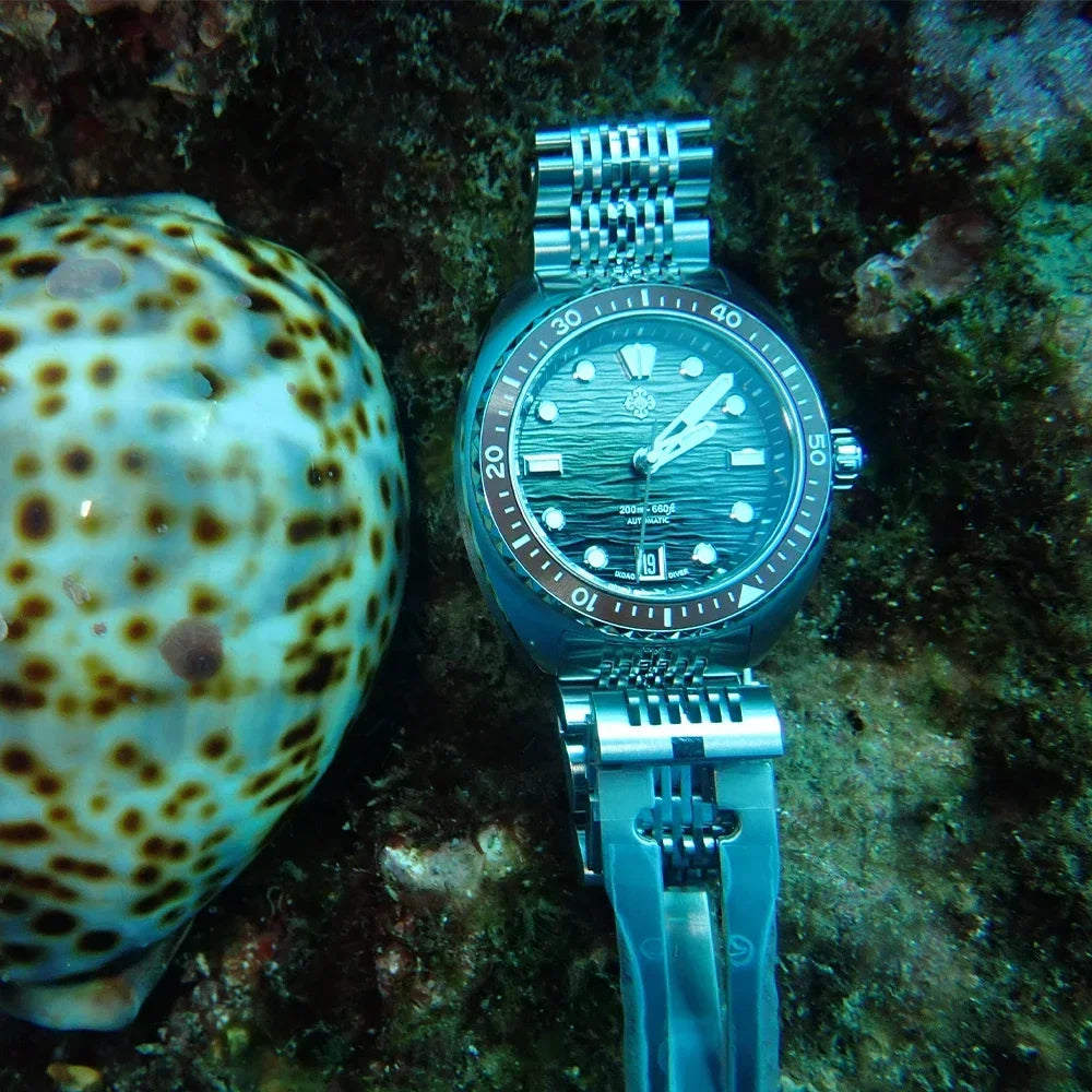 IXDAO JD-X07S Automatic Mechanical Men's Watch Diving 20Bar (Stainless Steel)