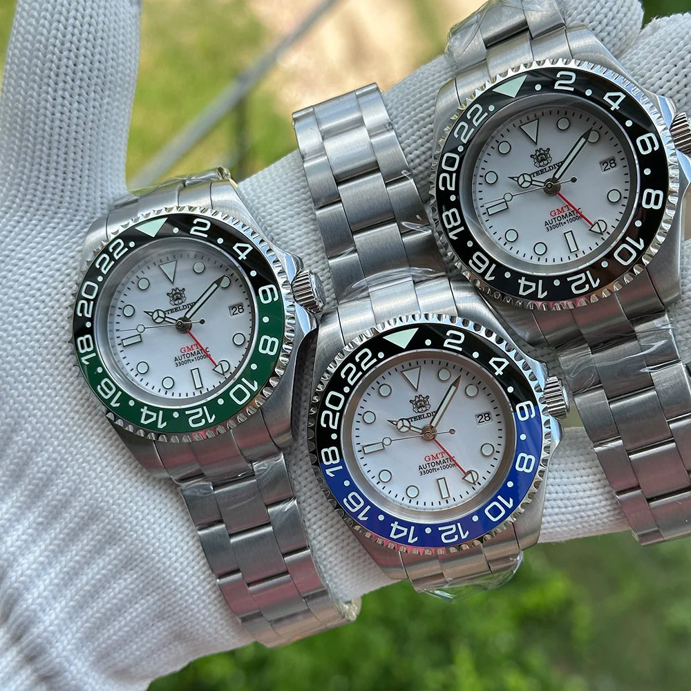 SteelDive SD1964GMT D1000 (4Hands) Diver's Watch