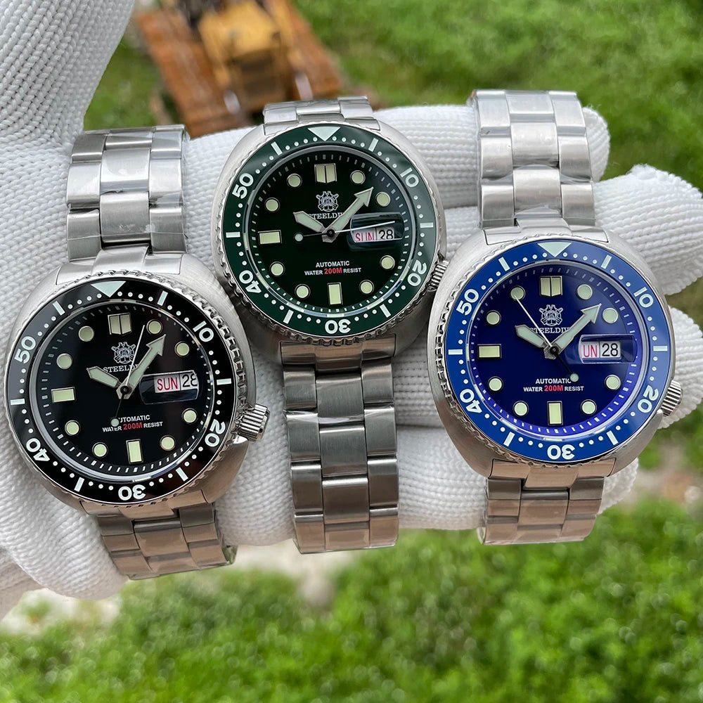 SteelDive SD1972 D200 (Day&Date Watch)