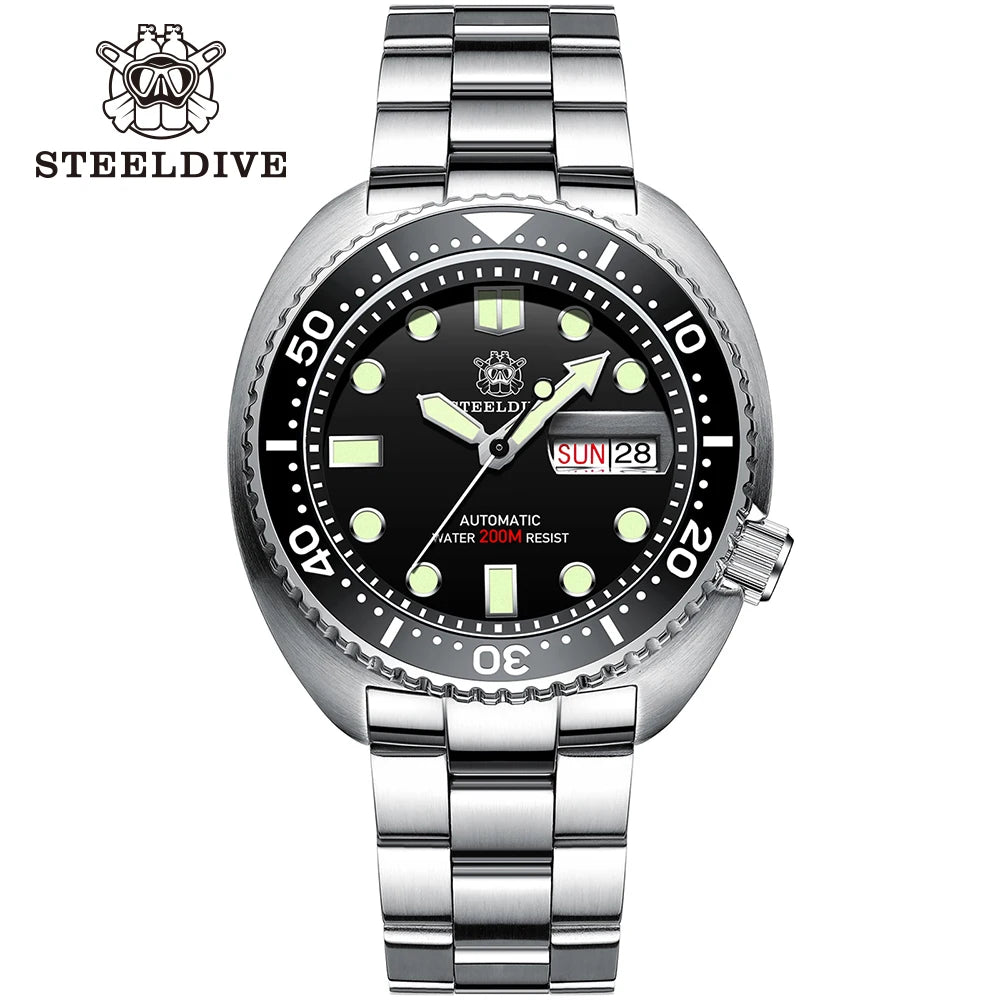 SteelDive SD1972 D200 (Day&Date Watch)